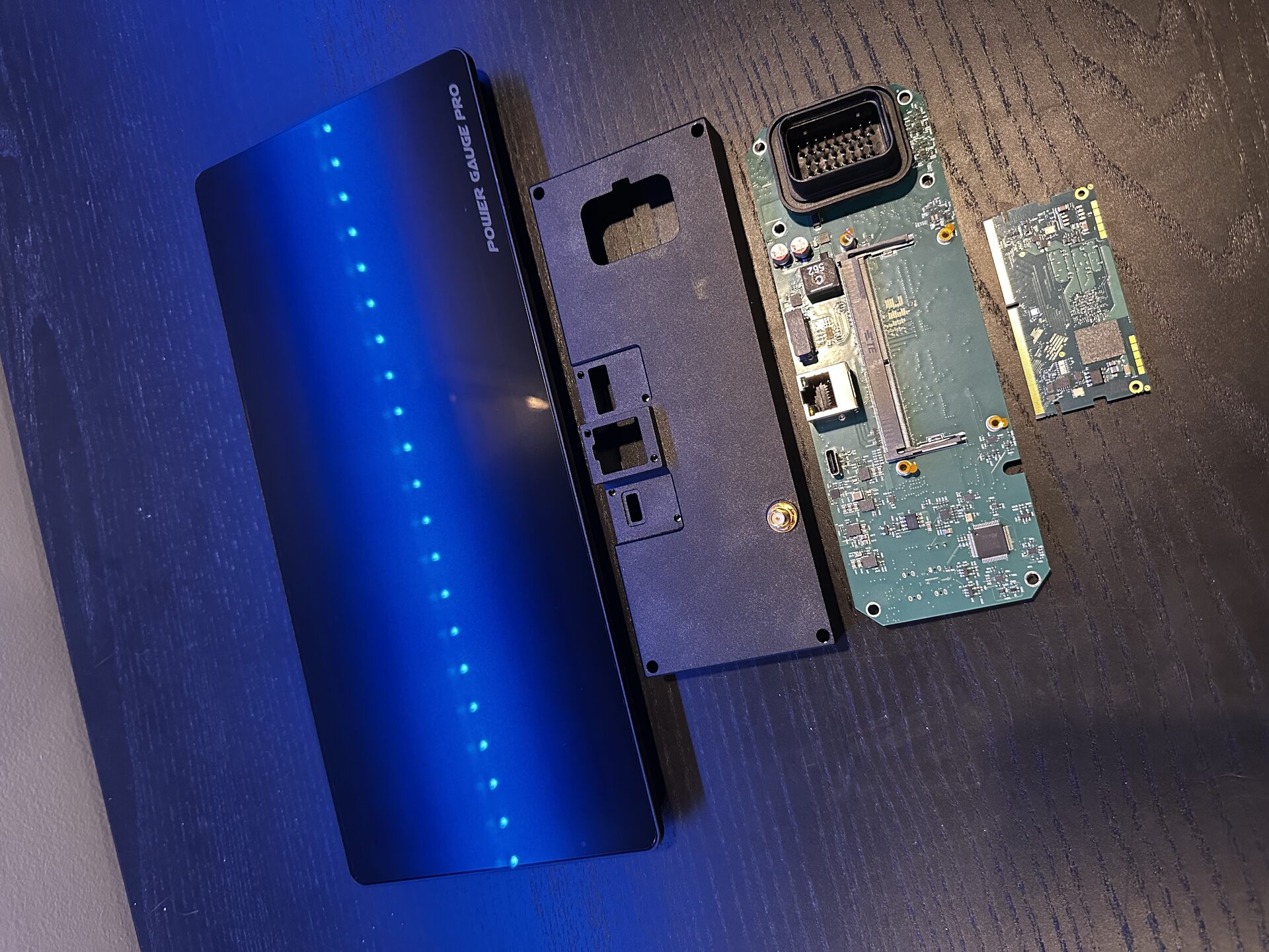 Full component layout and assembly